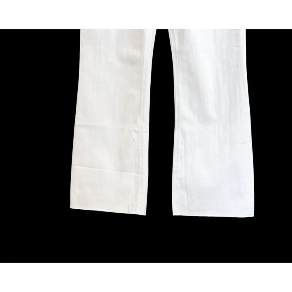 J. Crew Women's Tall Mid-Rise Flare Crop White 29 Tall NWT